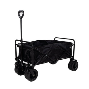 Carrito Plegable Camping Playa Niños Negro