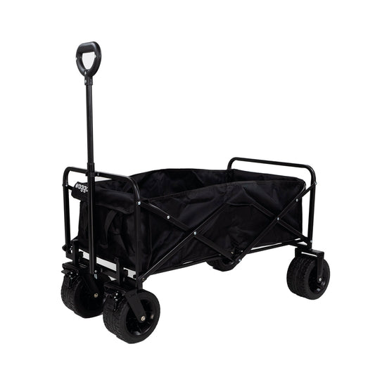 Carrito Plegable Camping Playa Niños Negro