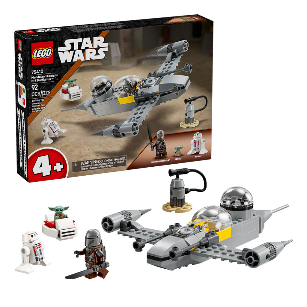 Lego Star Wars Caza Estelar N-1 De Mando Y Grogu