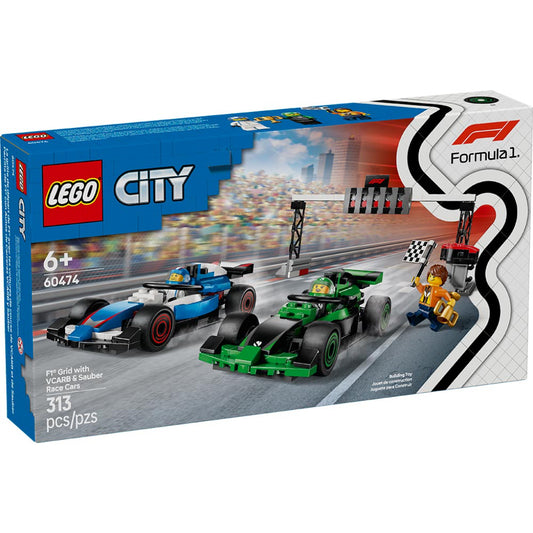 LEGO® City Parrilla De F1 Con Autos De Carreras Vcarb Y Sauber