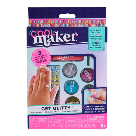 Go Glam Set Glitter Para Uñas