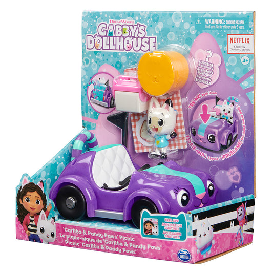 Gabby Dollhouse Auto Carlita & Pandy