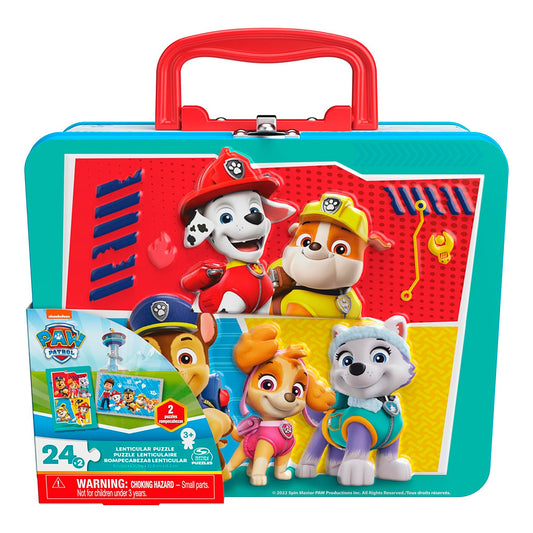 Paw Patrol 2 Puzzles Lenticulares En Caja