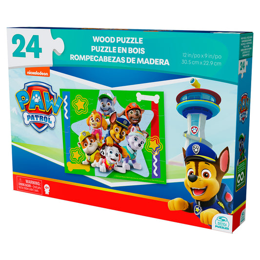 Paw Patrol Puzzle Madera 24 Piezas