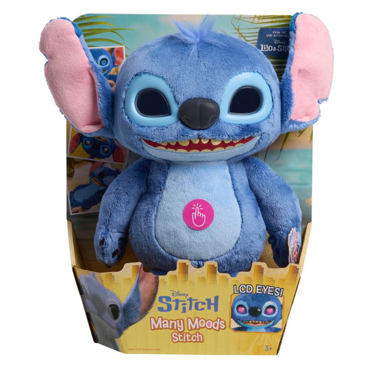 Stitch Peluche Con Mecanismo Y Movimiento De Ojos