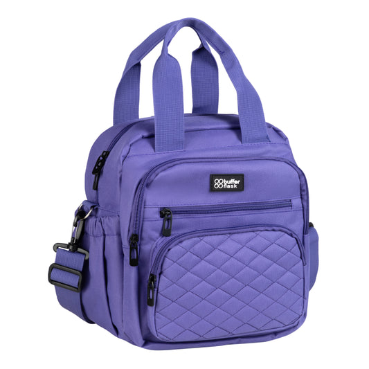 Lonchera Térmica y Mochila 2en1 Buffer Morada