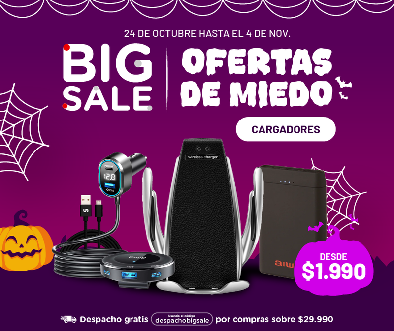 Cargadores y soportes celular