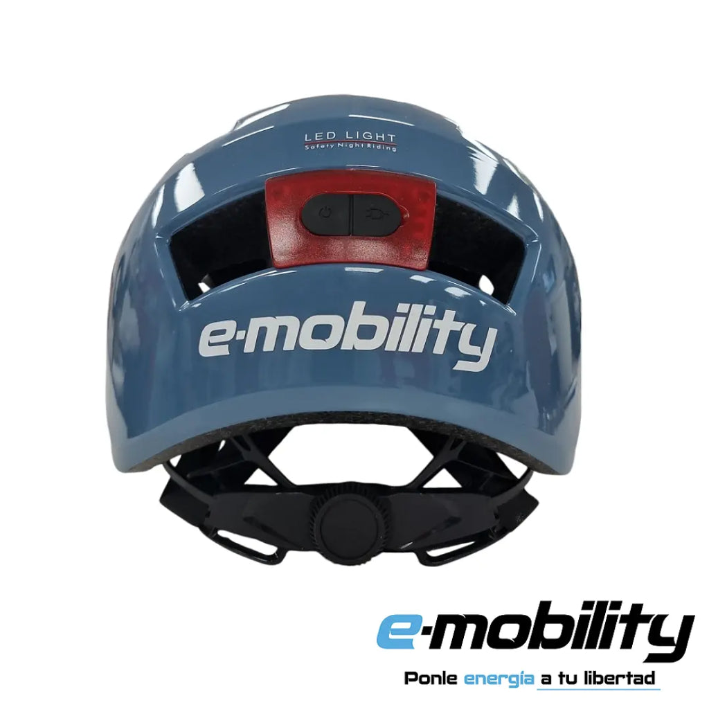 Casco Urbano E-Mobility Azul - M