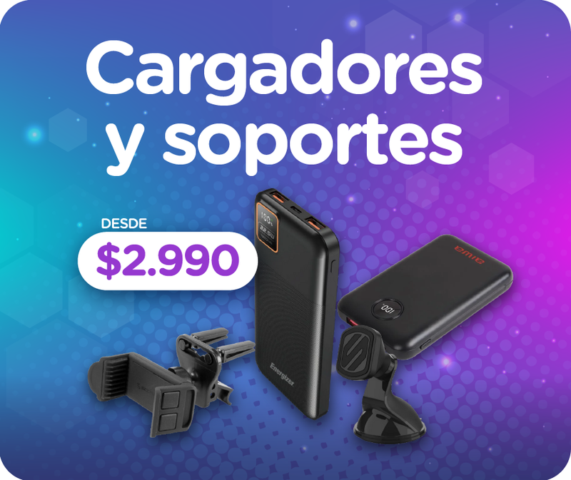 Cargadores y soportes celular