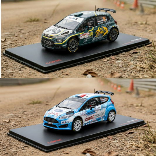 Combo Autos a Escala: Rally 1/55 Eléctrico y 1:43 Alberto Heller