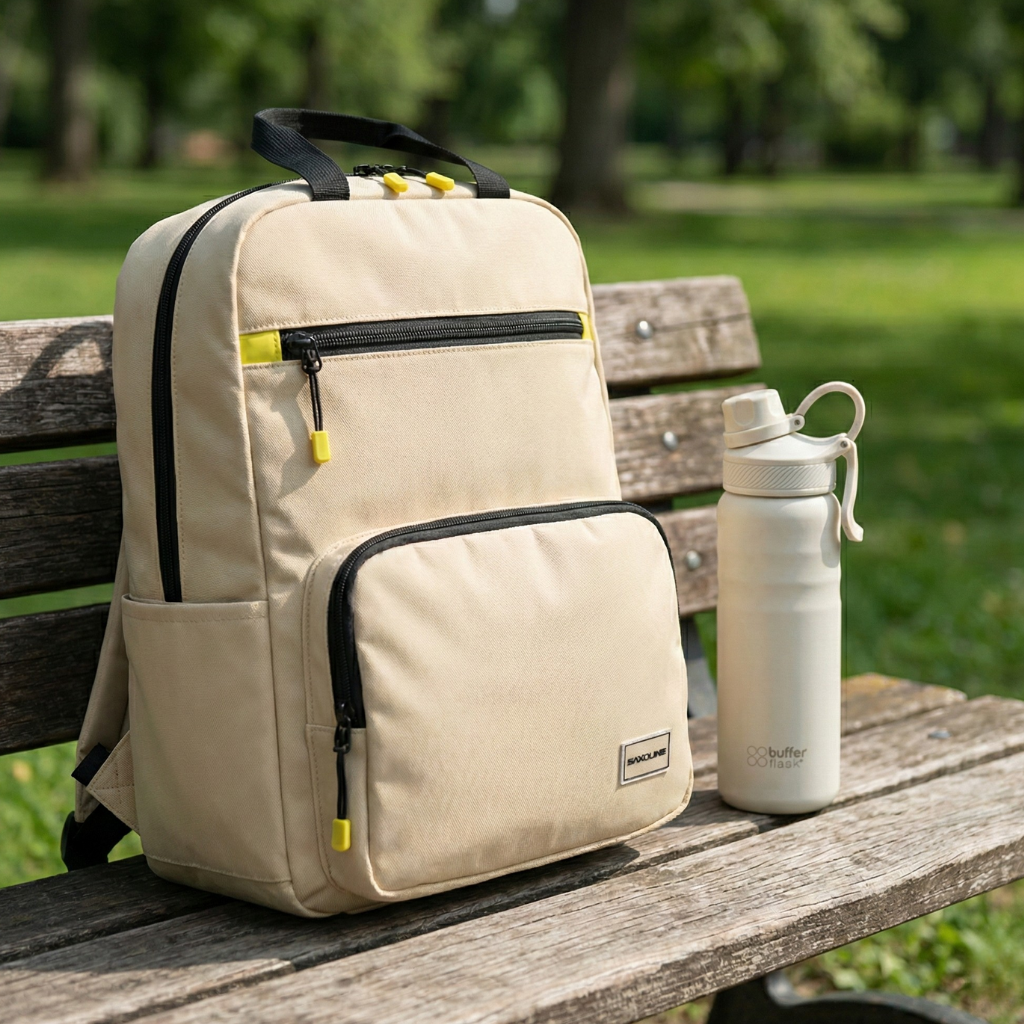 Combo Mochila Collins + Botella | Tienda Copec