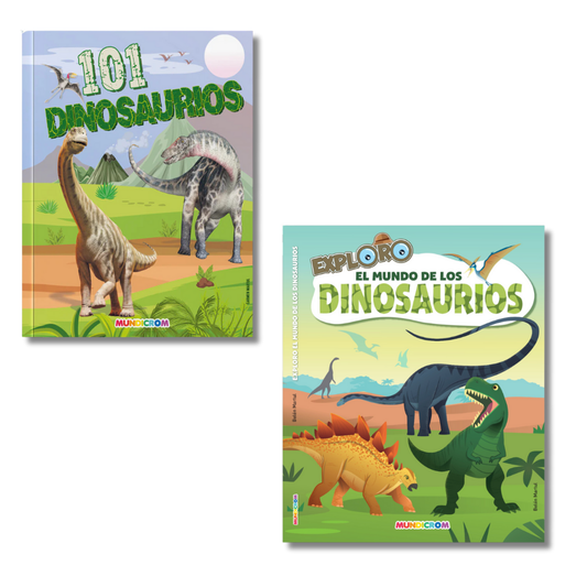 Combo: 101 Dinosaurios + Exploro: Increíbles Dinosaurios