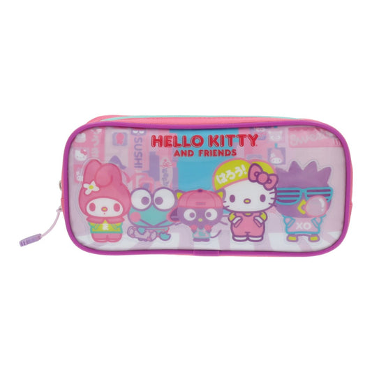 Estuche Hello Kitty Y Amigos Rosado