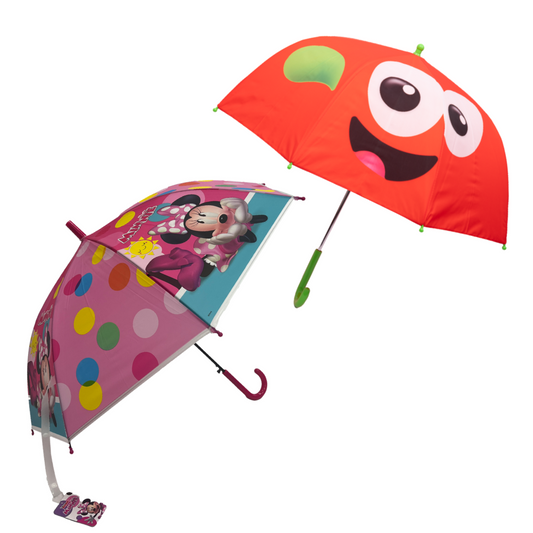 Combo de Paraguas para Niños: Prontín + Disney Minnie
