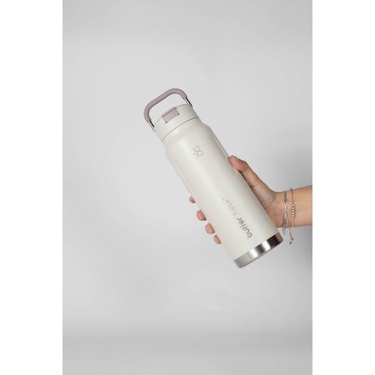 Botella Agua Termica Buffer Mallorca 1 litro Ivory