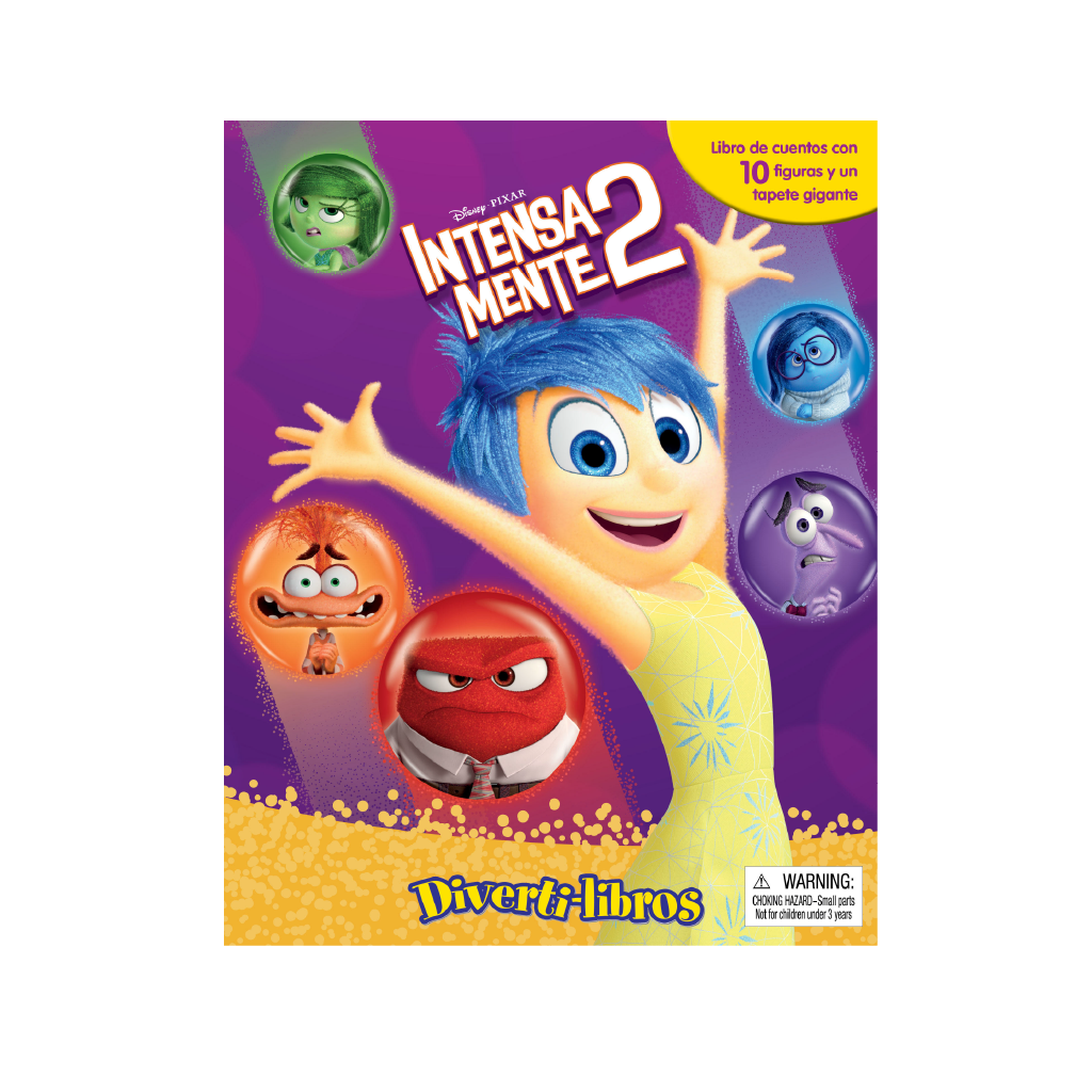 Disney Intensamente 2 Diverti-Libros