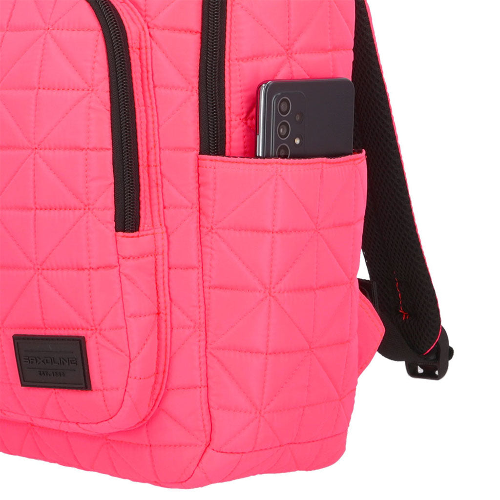 Mochila Saxoline 24lt Fucsia Neon