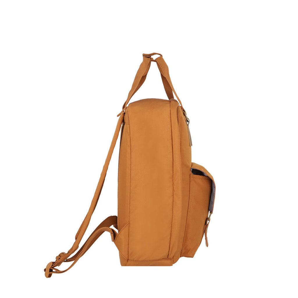 Mochila Saxoline Nora Caramelo