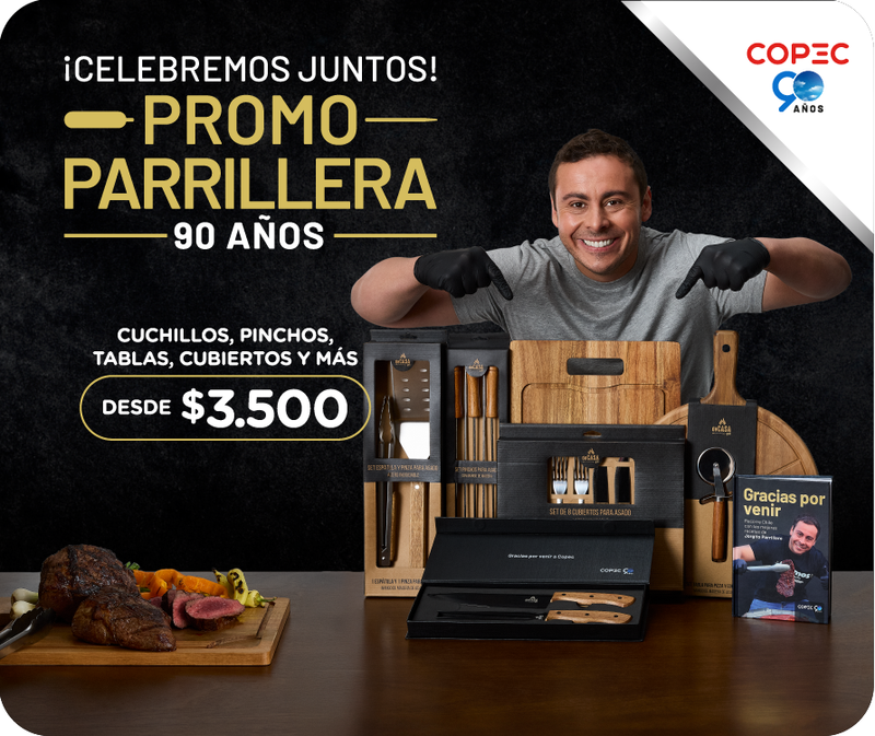 Promo Icónica 90 años Copec