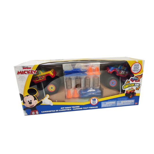 Playset Camionetas Todoterreno Mickey (Incluye 2 Camionetas)