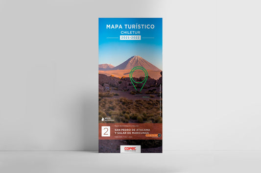 Mapa Turístico Zona 2: San Pedro De Atacama Y Salar De Maricunga 2021/2022