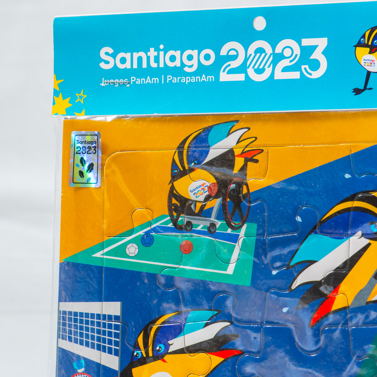 Puzzle 20 piezas mascota juegos santiago 2023