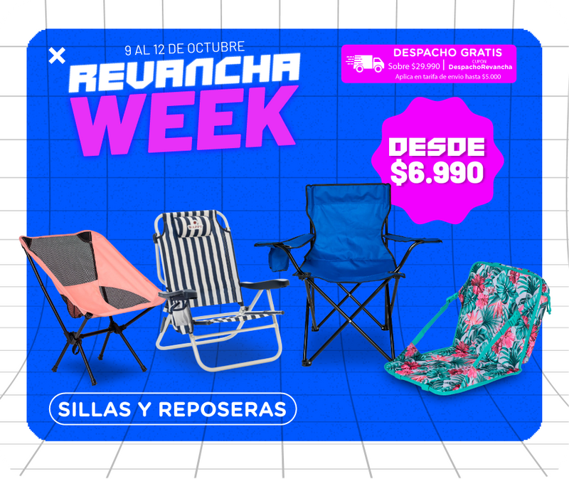 Sillas y Reposeras