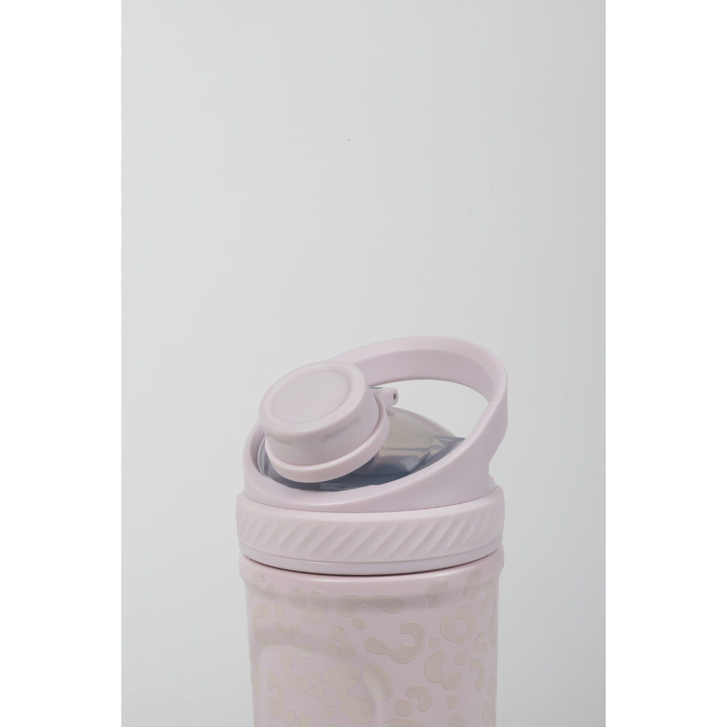 Vaso Shaker Proteina Termico Malibu Pink Leopardo