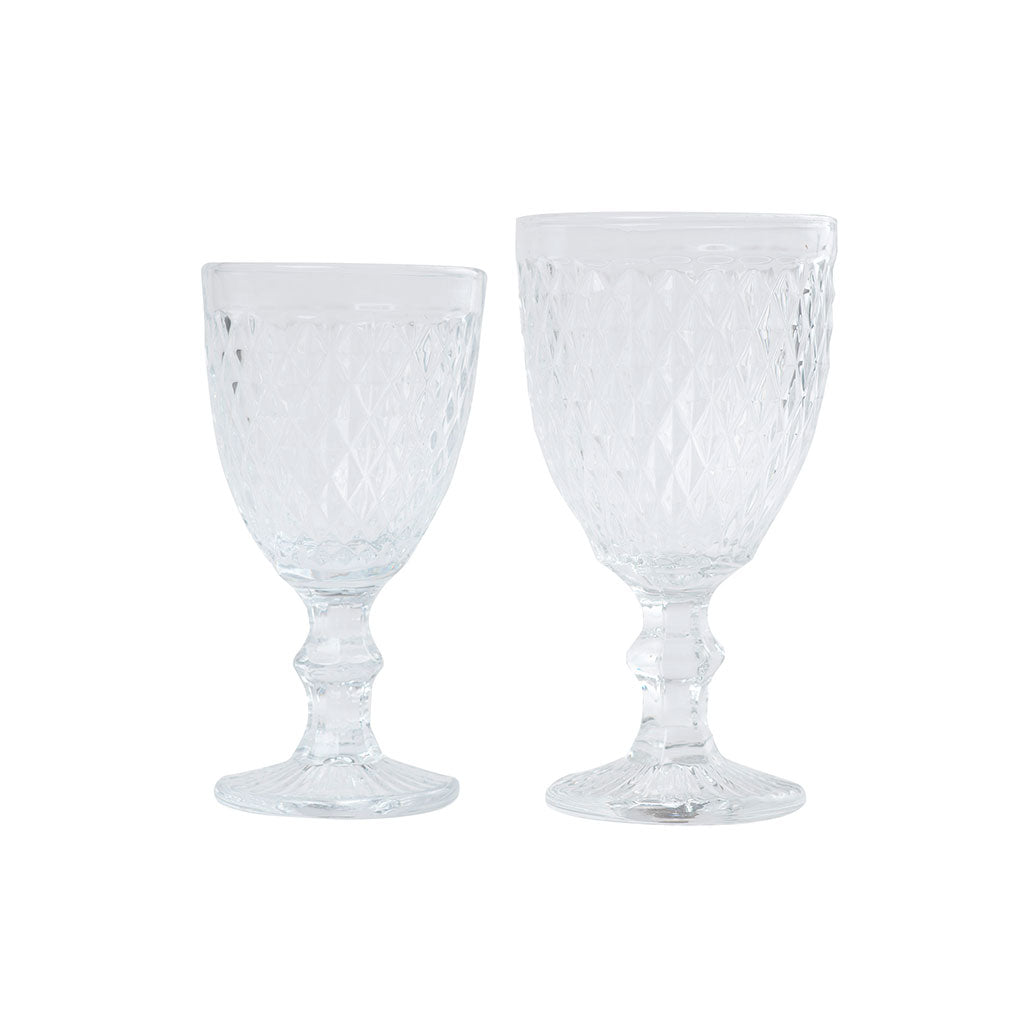 Set 4 Copas 240 Ml Transparente