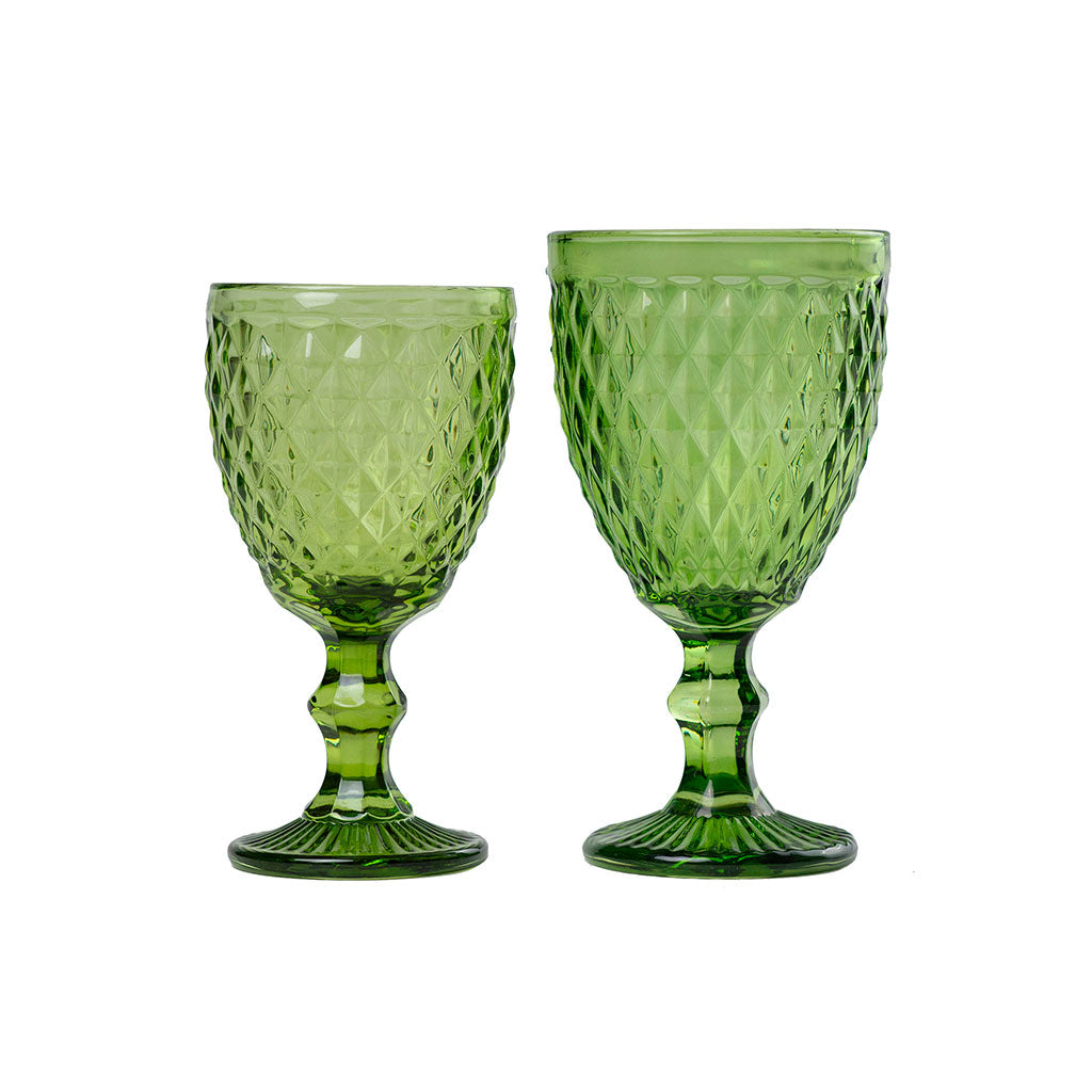 Set 4 Copas 320 Ml Verde