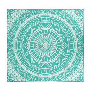 Toalla Playa XL 153X163Cm Mandala Aqua