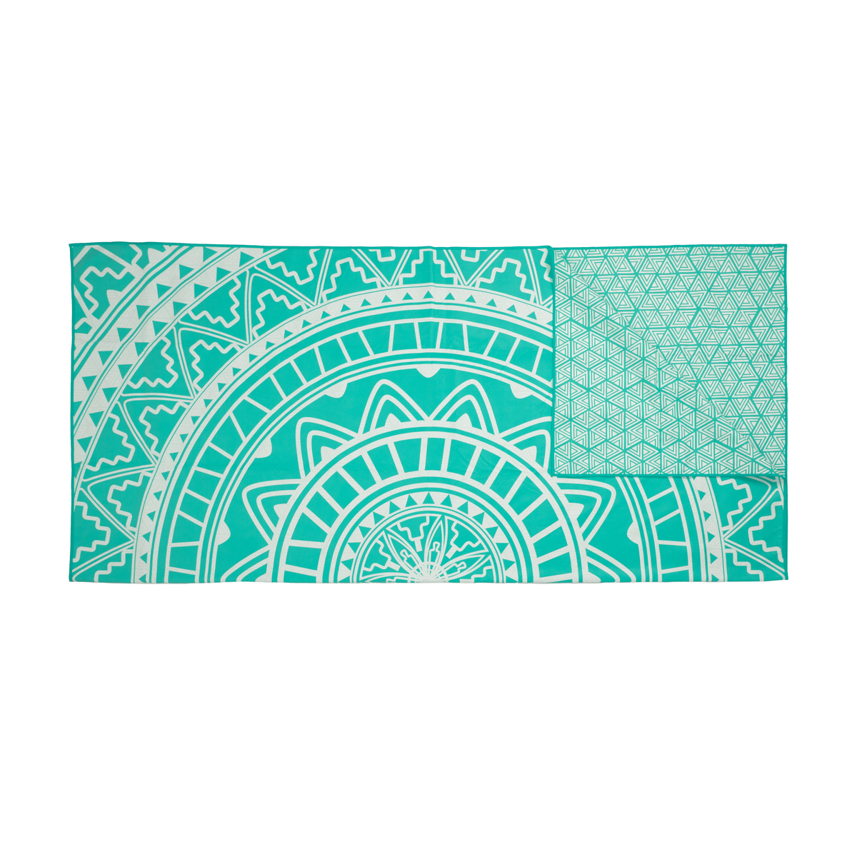 Toalla Playa XL 153X163Cm Mandala Aqua