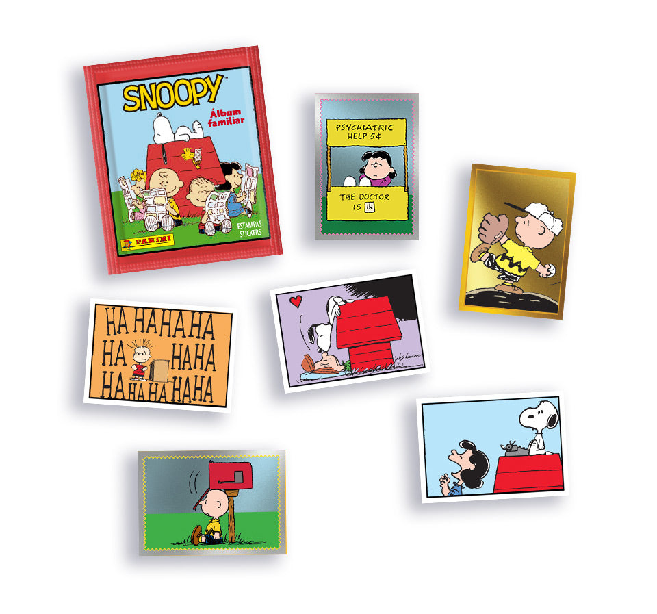 Blister 5 Sobres Snoopy