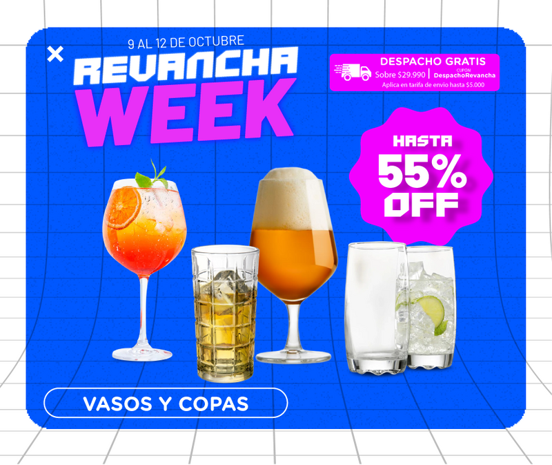 Vasos Copas y Jarros