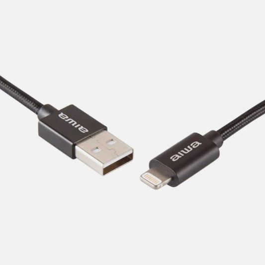 Cable Iphone Lightning Aiwa Negro