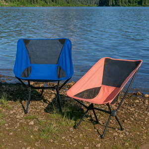 Combo 2 Sillas de Camping. 66% Off. 1 Azul + 1 Rosada
