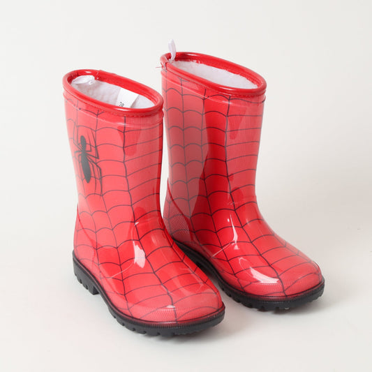 Bota De Agua con Luces y Chiporro Niño Spider-Man Rojo