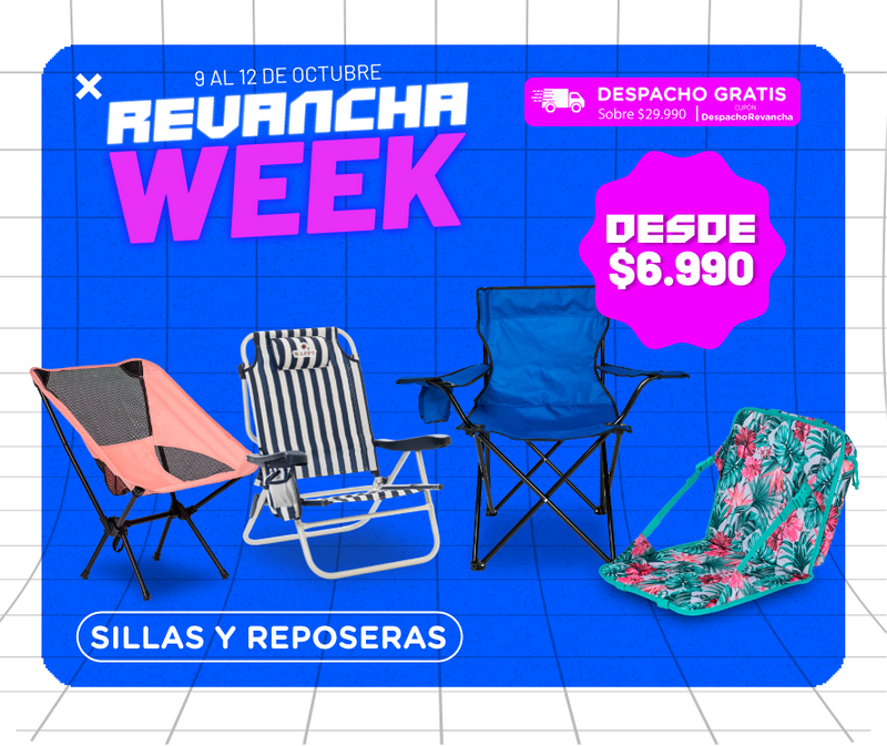 Sillas y Reposeras