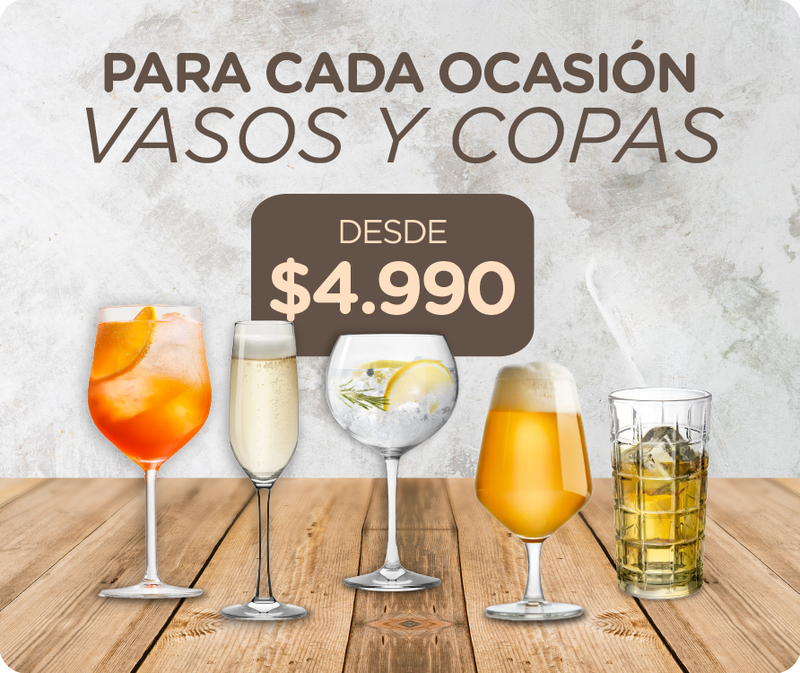 Vasos y copas