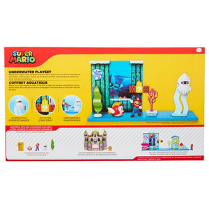 Playset Acuático Super Mario Con Figura Y Accesorios