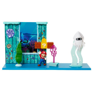 Playset Acuático Super Mario Con Figura Y Accesorios