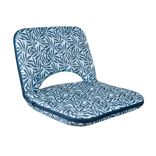 Silla Reclinable Celeste Hojas