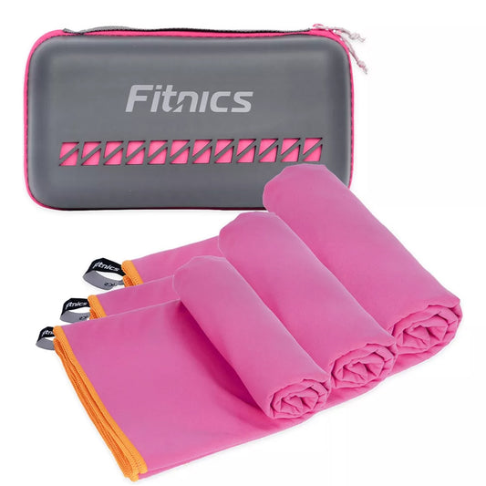Toalla Microfibra Set 3 Tamaños Fitnics Sandia