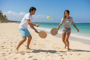 Set Paletas De Playa Verde