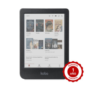 Lector de Libros Electrónicos Kobo Clara Colour HD 6" Waterproof 16 GB