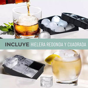 Set 2 Cubetas De 6 Hielos Silicona Casatua