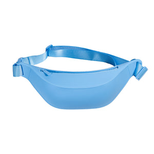 Combo Banano Silicona Celeste y Mochila Saxoline Preston Roll top 35L Blue