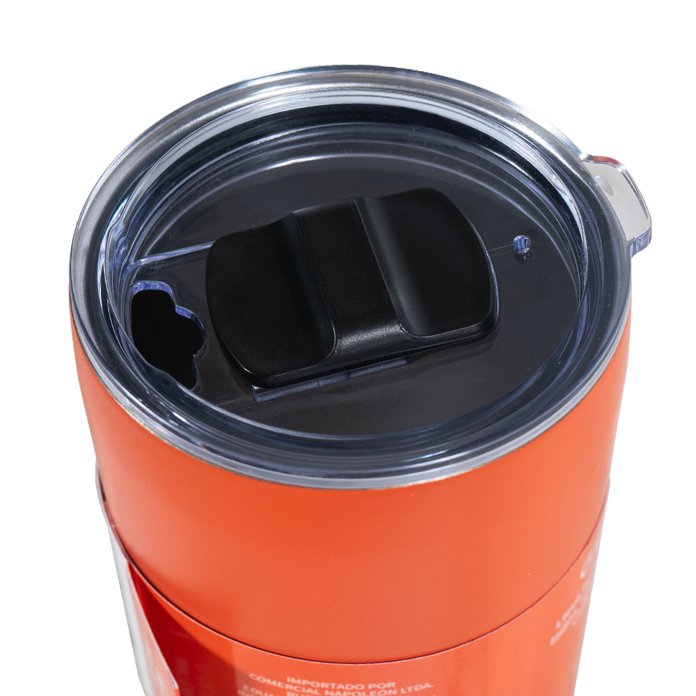 Mug 560ml con Abridor Gout - Color Naranjo