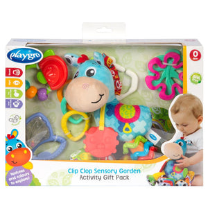 Gift Pack Sensorial Actividades ClipClop Playgro