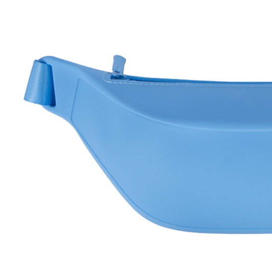 Combo Banano Silicona Celeste y Organizador de Viaje Cosmetiquero 24cm x 18cm Gout Aqua